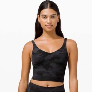 LULULEMON Women’s  Align Tank | Heritage 365 Camo Deep Coal Multi Size: 8